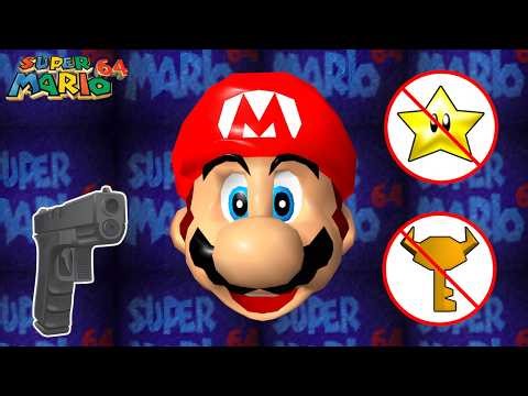 ⭐ Shotgun Mario 64 (0 Stars & 0 Keys) - Longplay