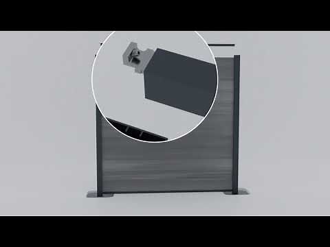 Clôture composite BOSTON Premium