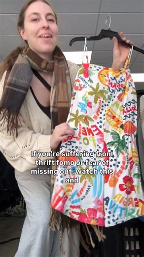 Reseller's Edge on Instagram: "Truly- if you find yourself skipping over a rack at the thrift store or a bin at the Goodwill Outlet because another reseller already went though it. You’re doing yourself a disservice. This Farm Rio dress was hanging on a rack at Goodwill that multiple other resellers already went through. There’s more than enough to go around. ✨ #ebayseller #poshmarkseller #thriftip #resellercommunity #resellingcommunity"