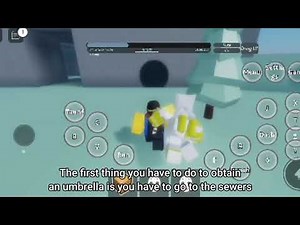 How to obtain an umbrella in stand upright roblox