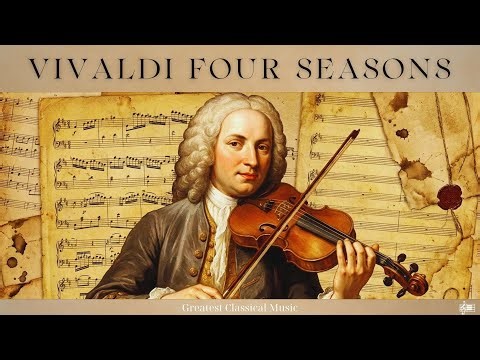 The Best of Vivaldi 🎻 The Four Seasons (No Ads) - Baroque Masterpieces for Study, Work & Deep Focus