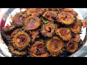 Very Simple and Crispy Bitter Gourd Fry/ Pavakkai Fry/ Karela Fry