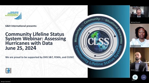 CLSS Assessing Hurricanes Webinar