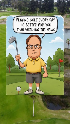 5.4K views · 265 reactions | More golf, less news! | Fore The Laughs | Facebook