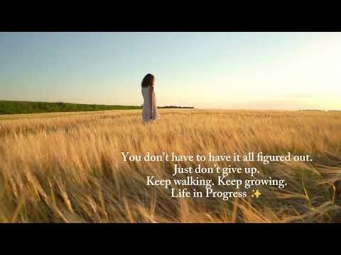 Keep Walking… Keep Growing 🌿 | Life in Progress