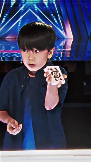 12-Year-Old Magician SHOCKS the AGT Judges! 🤯✨ | America's Got Talent #shorts
