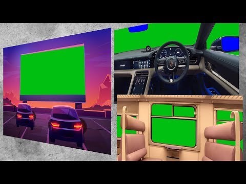 PACK: Car Green Screen Background, Car Effects 4K DOWNLOAD