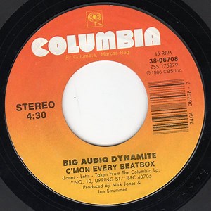 Big Audio Dynamite - C'mon Every Beatbox