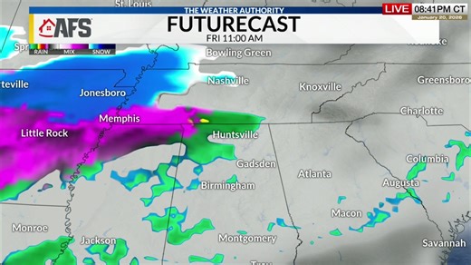 Chief Meteorologist Danielle Dozier is giving an update ahead of winter weather and Weather Authority Impact Days issued this weekend. | WHNT News 19