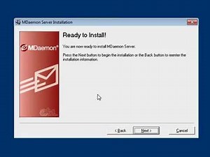 How to Install MDaemon Email Server