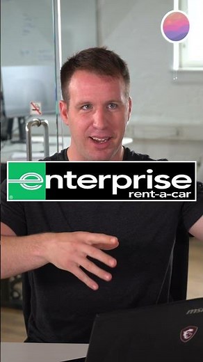 ENTERPRISE 🚘 | A Car Rental Formula that still Runs the Market #shorts