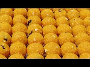 Motichoor Ladoo Recipe | How To Make Motichoor Laddu | Boondi Laddu Making | Indian Sweets Making