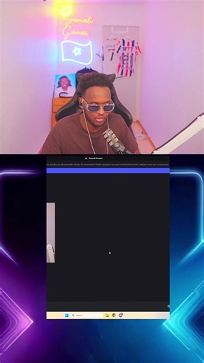 Hilarious Somali Gamer Reaction to Kick Clips