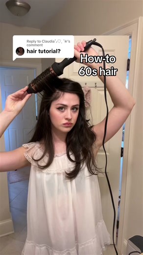 Vintage 60s Hair Tutorial: Toned Down Sixties Poof