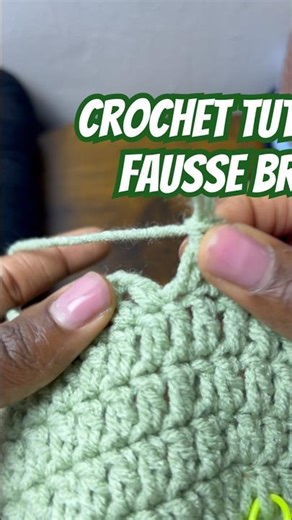 Remplace les 3 mailles en l air par une fausse bride pour commencer tes projets a crochet. #crochet
