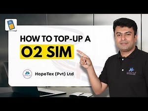How to TopUp UK O2 Sim