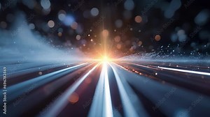 A highspeed camera capturing the moment a particle jumps through a barrier, defying classical physics and highlighting the importance of quantum mechanics in understanding these phenomena.