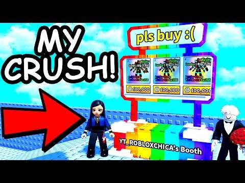 I Gifted MY CRUSH 100,000 TOKENS in Escape Tsunami...