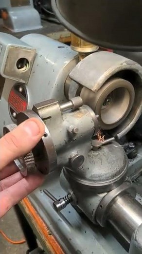 Gorton tool cutter grinder 265-6 - the first single lip cutter #machinist #engraving #tools