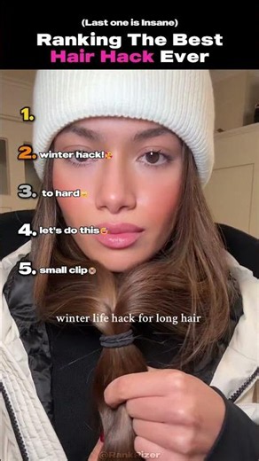I Rank The Best Hair Hack Ever #hair #usa #shorts
