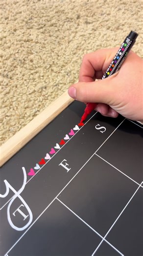 Comment your NAME & BIRTHDAY below if February is your birth month to maybe be featured in one of the next calendar videos !!!!🩷❤️🤍 @Loddie Doddie @mbleakley #asmr #asmrsounds #chalkboard #chalkboardcalendar