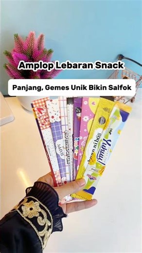 Your unique Eid envelope, sis. It looks like a snack that kids will love #review #Eidenvelope #un...