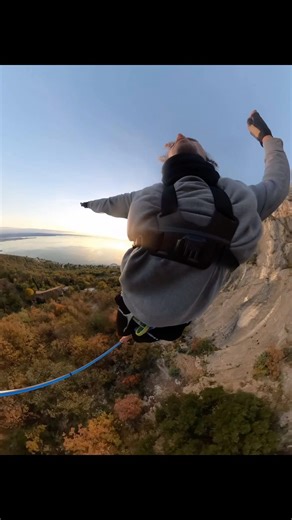 Sunset highline back home #highline #extremesports