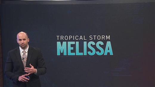 Climate change impacting Tropical Storm Melissa