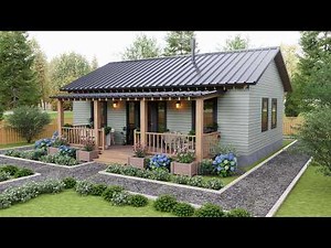 You Won’t Expect This Layout… Small Cozy Cottage House Tour