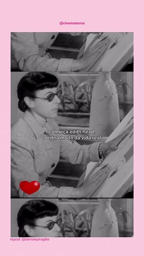12 reactions | A Edna Moda da vida real? Edith Head, foi uma renomada...