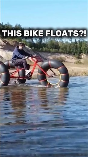 This Bike Can Float on Water