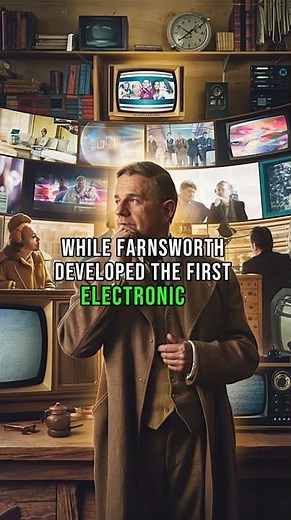 Who invented television #history #trending#foryou#animation#tv#facts#television#tvshow #science