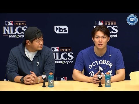 2025 NLCS: Yoshinobu Yamamoto discusses complete game for Dodgers against Brewers