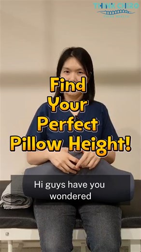 THINK CHIRO on Instagram: "🛏️ Pillow Height Matters More Than You Think Waking up with discomfort? 😣 The problem might not be your mattress — it could be your pillow height! At THINK CHIRO, we guide you to the perfect pillow height based on your sleep position, posture, and spinal alignment. 🧠💤 📏 Too high? Too low? Let's get it just right. Watch the Reel to see how the right height can change your sleep game. #THINKCHIRO #PillowHeightMatters #ChiropracticTips #BetterSleepStartsHere #NeckSup