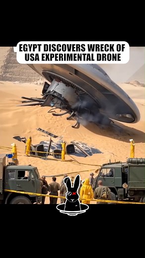 Egypt Discover Wreck Of USA Experimental Drone | The Rabbit Hole