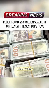 1.1M views · 10K reactions | Police found 24 million usd in wall of suspect in Florida #cops#money# | Jeremy Jay Delarue | Facebook