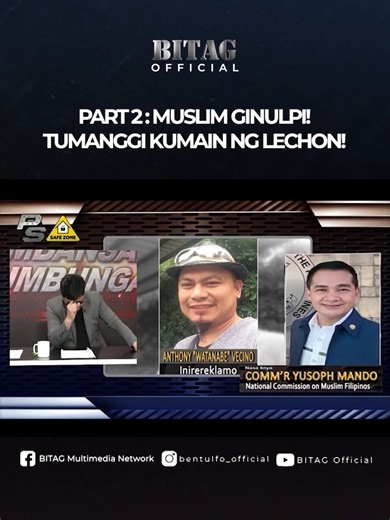 Balik-Islam Pilit: Ben Tulfo at ang Isyu ng Baboy