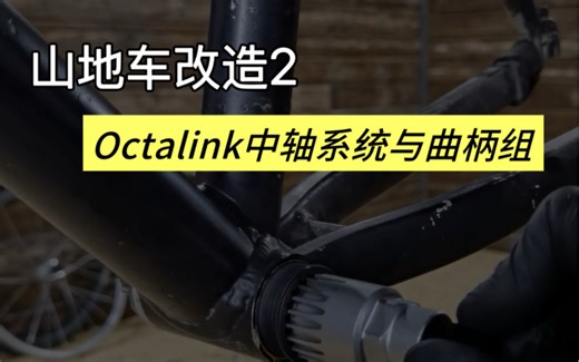 山地车改造2：Octalink中轴系统与曲柄组