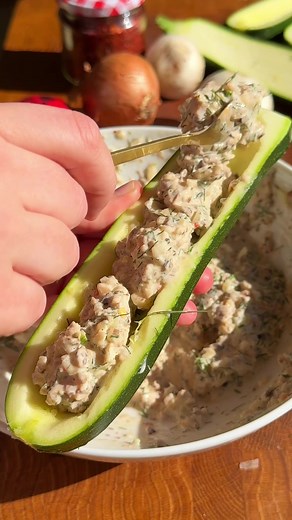 Delicious Stuffed Zucchini Boats Recipe