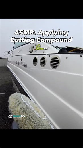 BoatDr. Marine Care | The sounds of a heavy cutting compound hitting your boat. The slow spread… the smooth glide… the shine coming back to life. 😮‍💨✨No talking.... | Instagram