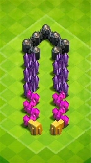 Unexpected Wall Level Up! | #coc #shorts