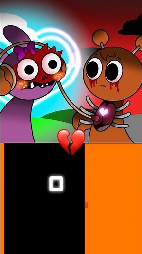 Love Story of Pinki and Oren... 💖 | @GummyDoraAni | Bouncing Square #sprunki