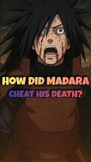 How Did Madara Cheat His Death Against Hashirama? | Naruto |Anime BLAH