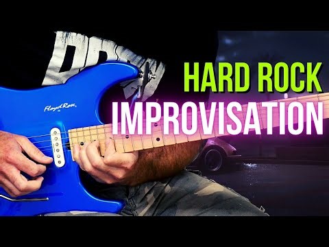 Improvisation Guitar Lesson - 80s Hard Rock