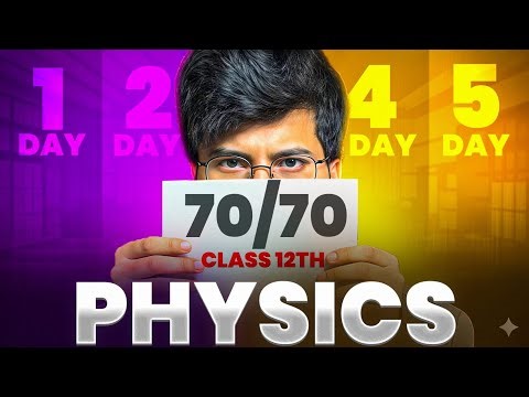 STOP Scrolling ❌ | Physics 70/70 Roadmap