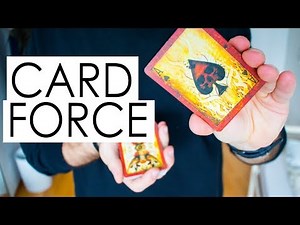 One of my FAVORITE Card Forces - Amazing Card Trick TUTORIAL