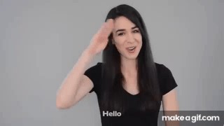 25 Basic ASL Signs For Beginners | Learn ASL American Sign Language on Make a GIF