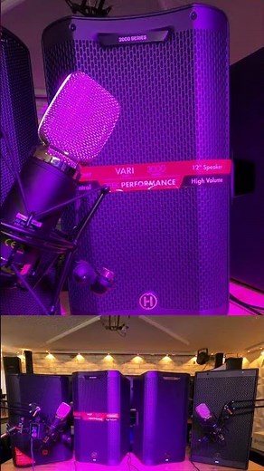 Harbinger VARI V3412 12" Powered 2-Way Loudspeaker Sound test