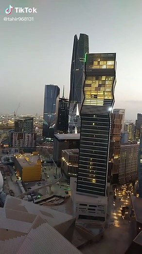 Aerial Perspectives: Dusk Views of Urban Cityscapes