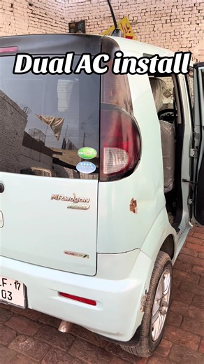 Mr wagan dual ac install #bilalautomotive #remotework #autogear